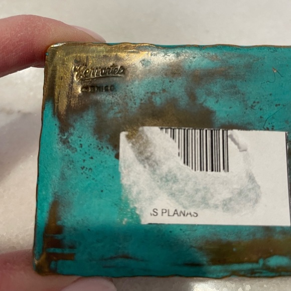 Brass Dolphin Trinket Box from Mexico - Picture 6 of 6